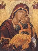 unknow artist The Virgin with child or virgin glykophilousa oil on canvas